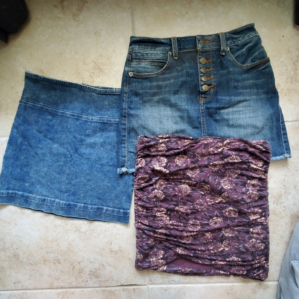 Guess and Free People Skirt Lot Sellers Bundle